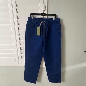 NWT Gucci Men's Blue Pants fits large /xl